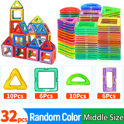 Magnetic Building Tile Sets