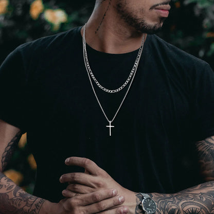 Men's Cross Pendants & Necklaces
