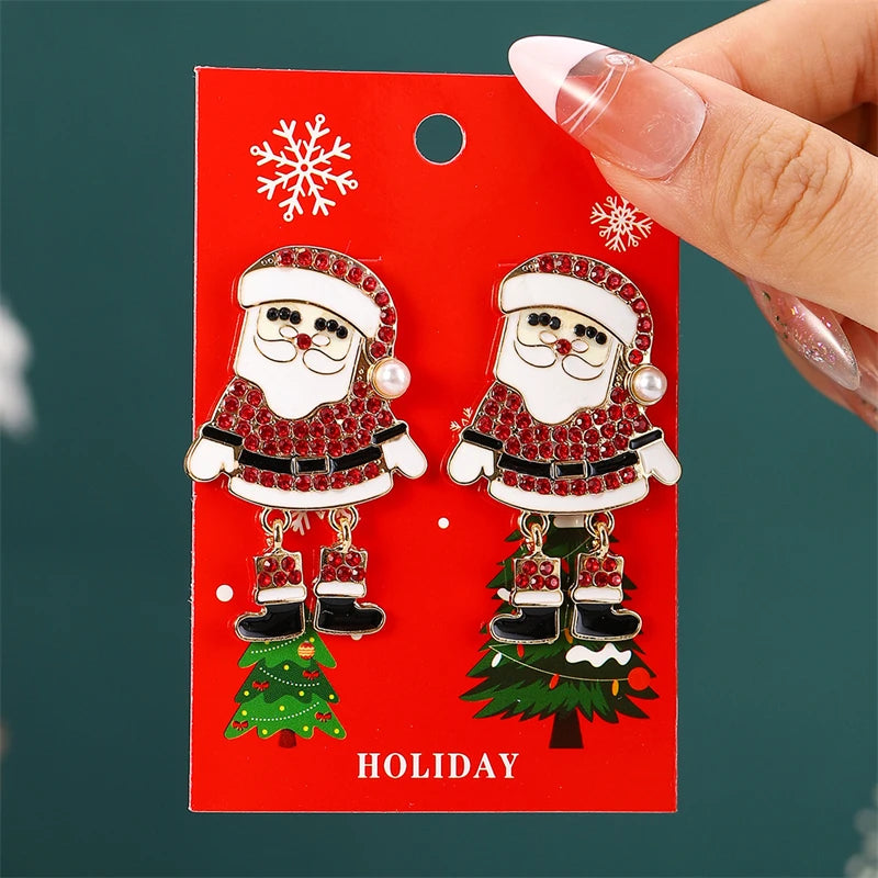 Christmas Drop Earrings