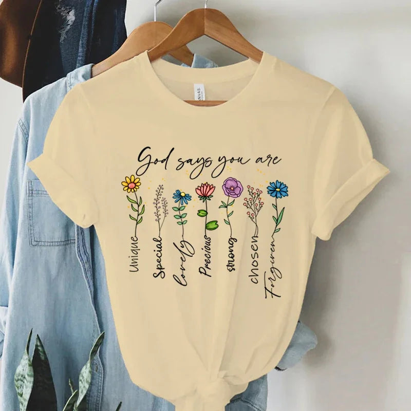 God Says You Are Unique Tee