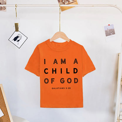 I Am A Child of God Kids Shirt