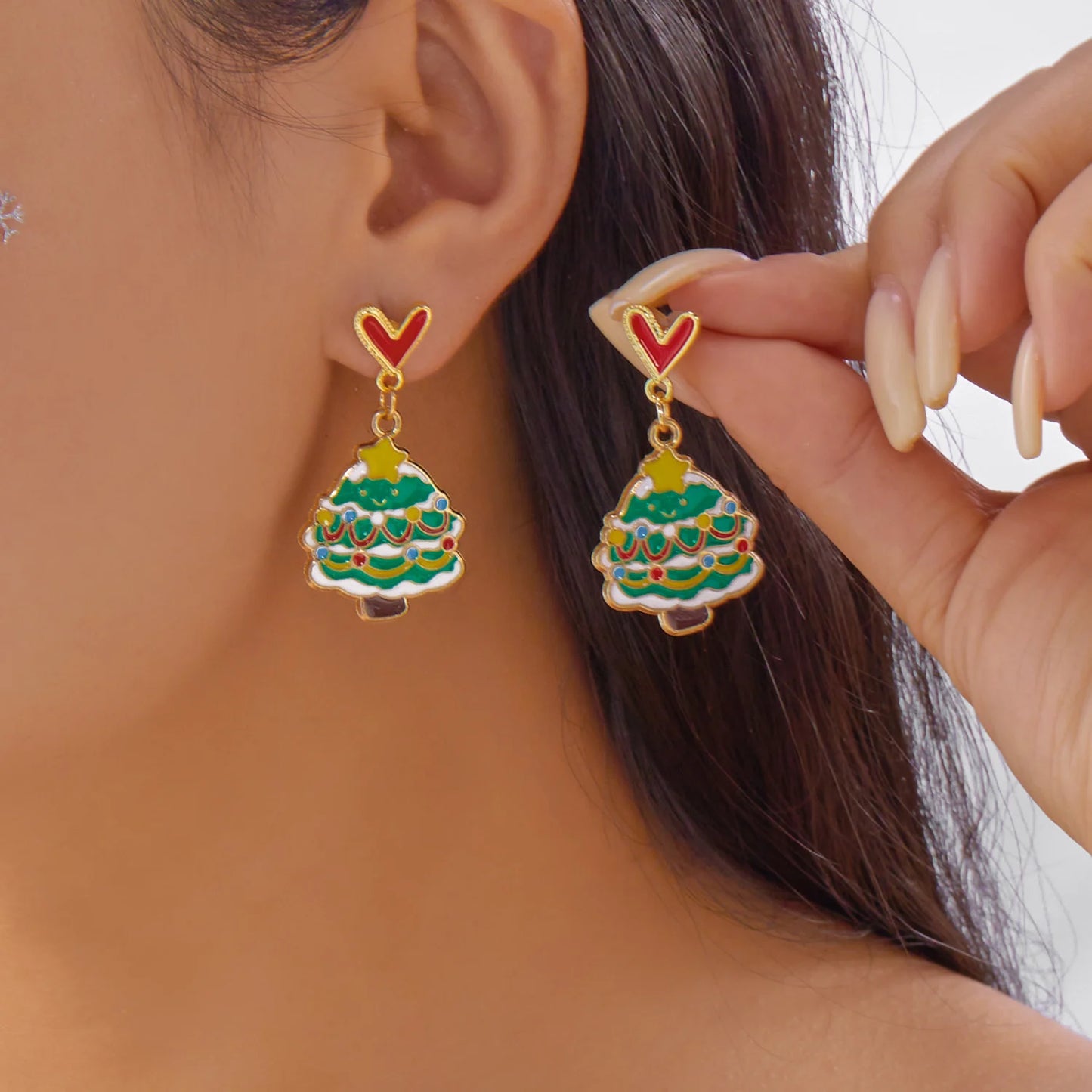 Christmas Drop Earrings