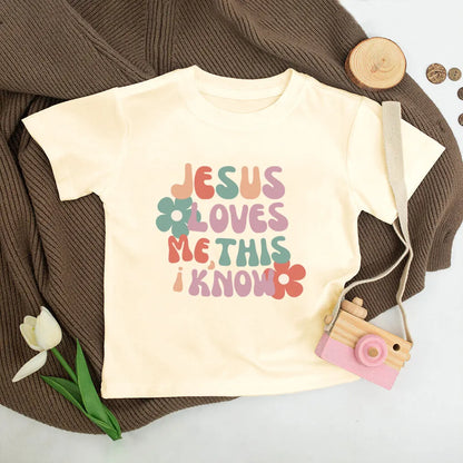 Jesus Loves Me Kids Shirt