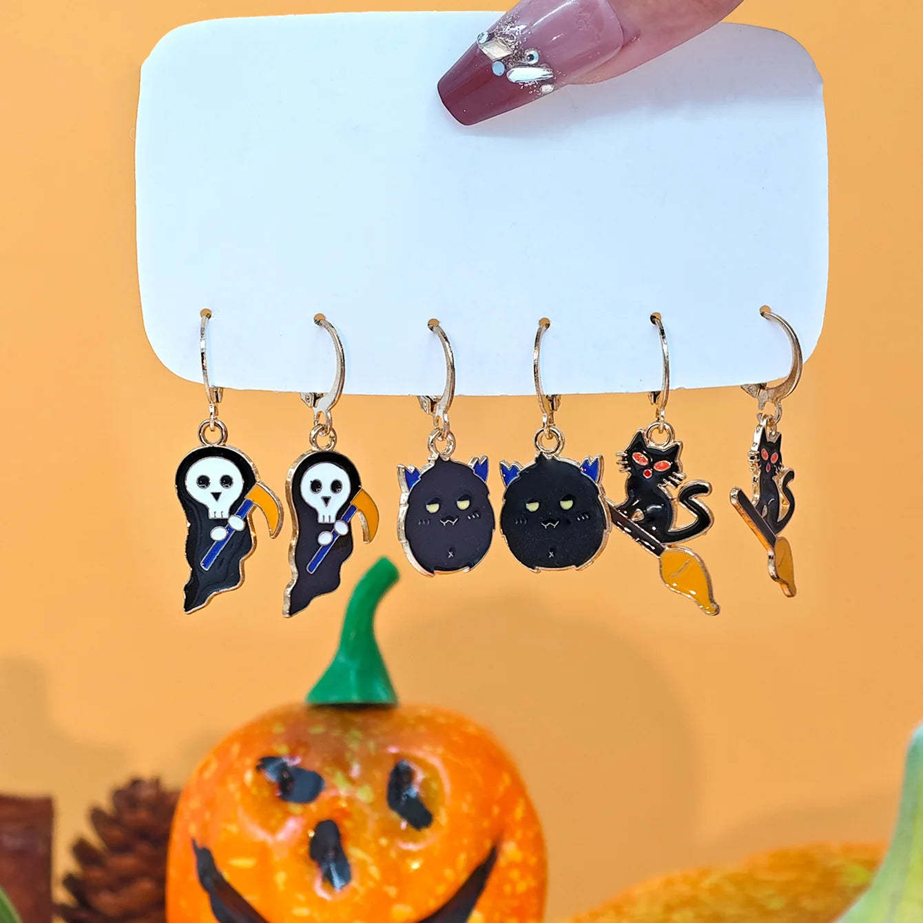 Mini Boo Crew Earrings