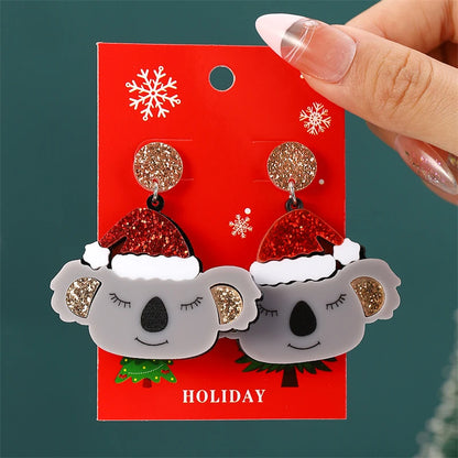 Christmas Drop Earrings