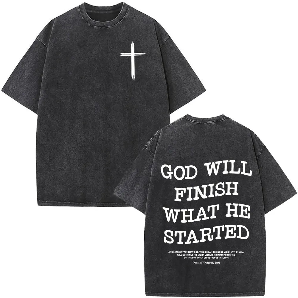 Scripture Washed Shirt