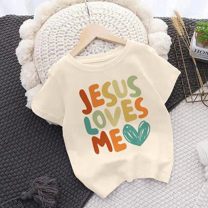 Jesus Loves Me Kids Shirt