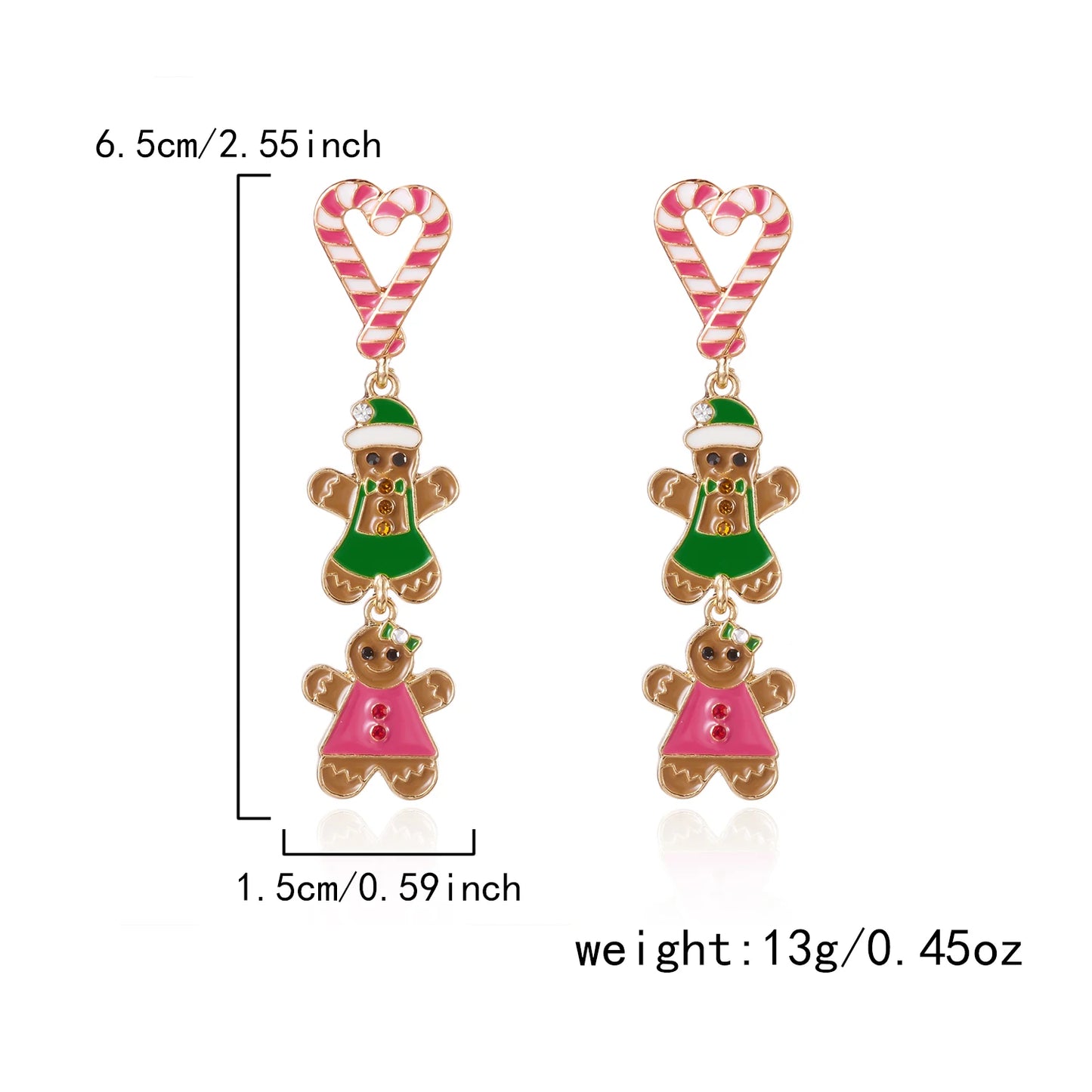 Christmas Drop Earrings