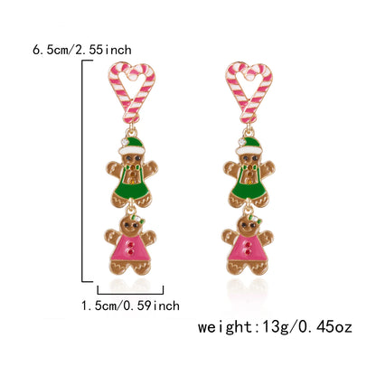 Christmas Drop Earrings