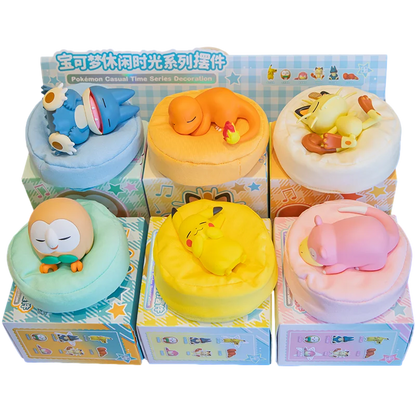 Sleeping Pokémon Figures & Eevee Blind Boxes