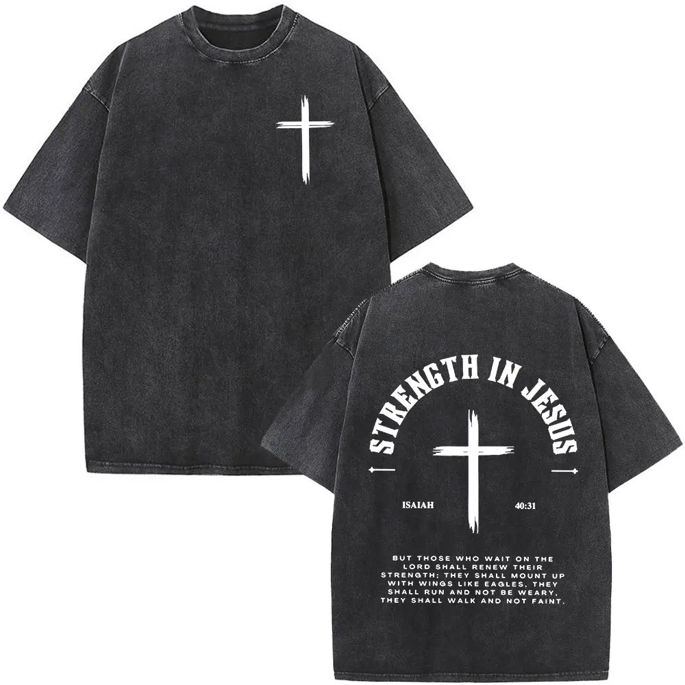 Scripture Washed Shirt