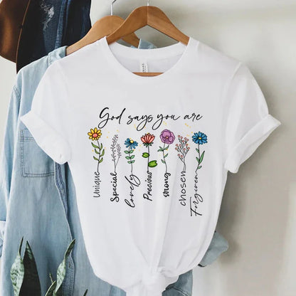 God Says You Are Unique Tee