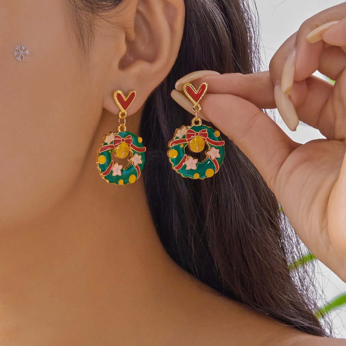 Christmas Drop Earrings