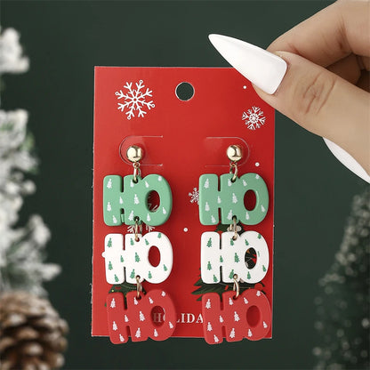 Christmas Drop Earrings