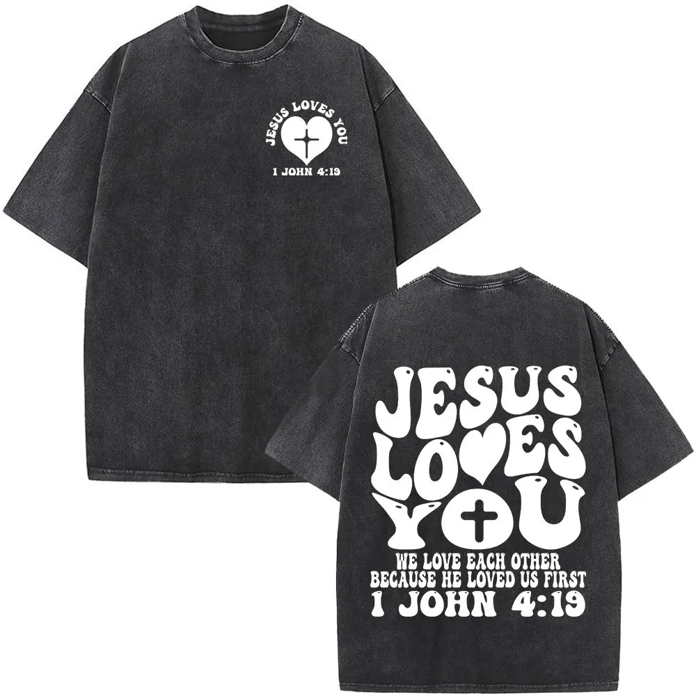 Scripture Washed Shirt