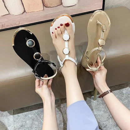 Luxe Open-Toe Sandals