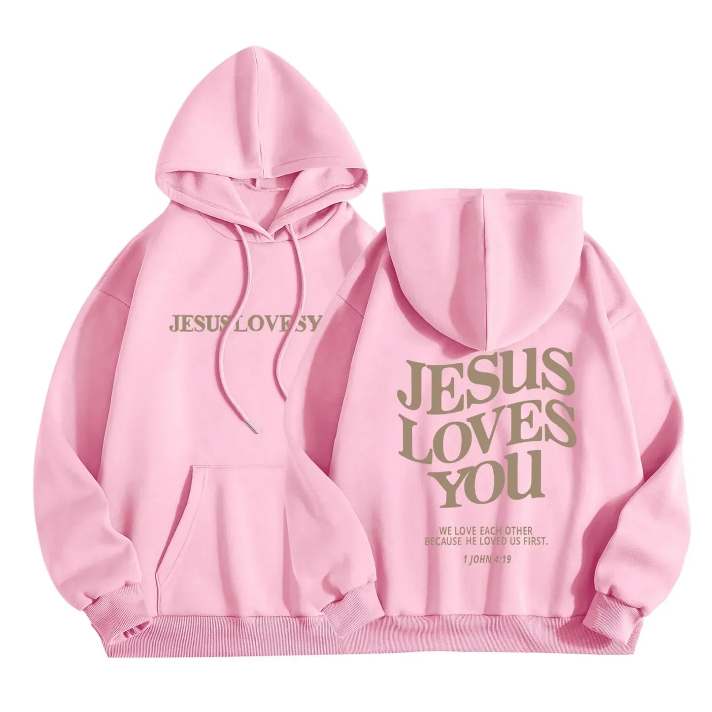 Jesus Loves You Hoodie