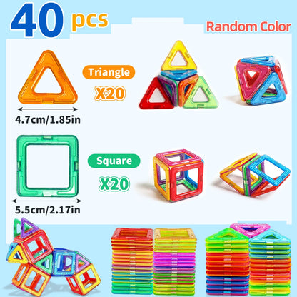 Magnetic Building Tile Sets