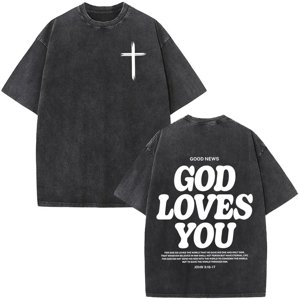 Scripture Washed Shirt