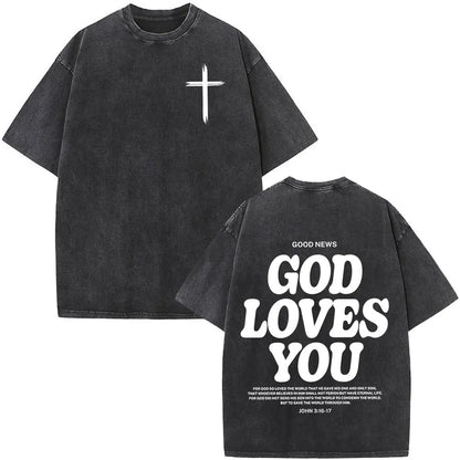 Scripture Washed Shirt