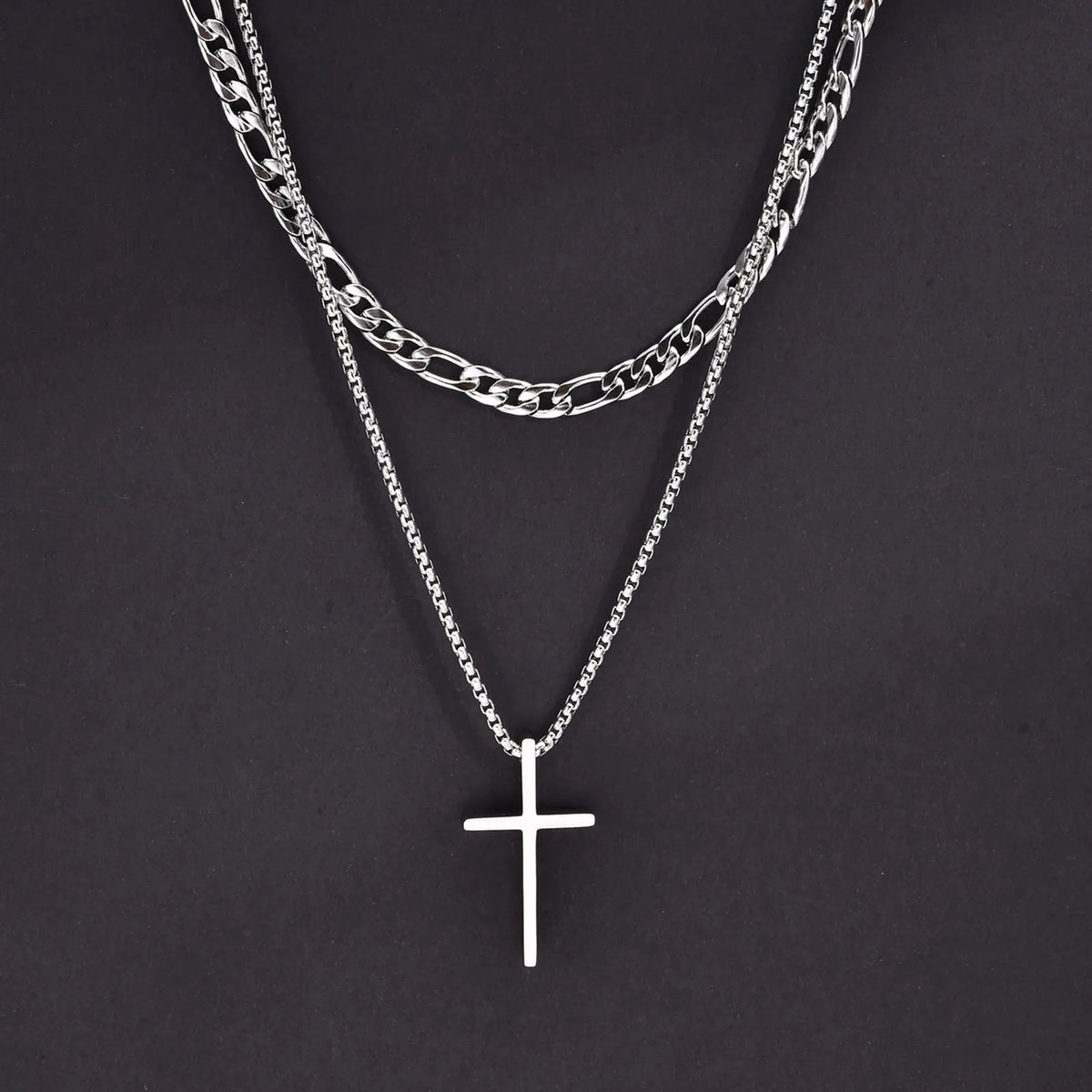 Men's Cross Pendants & Necklaces