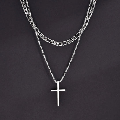Men's Cross Pendants & Necklaces