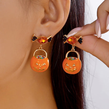 Halloween Statement Dangle Earrings
