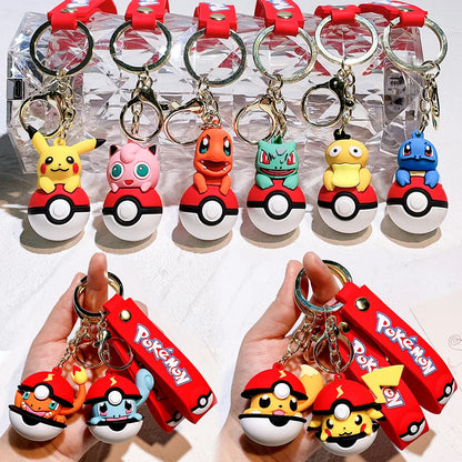 Pokéball Character Keychains & Sets