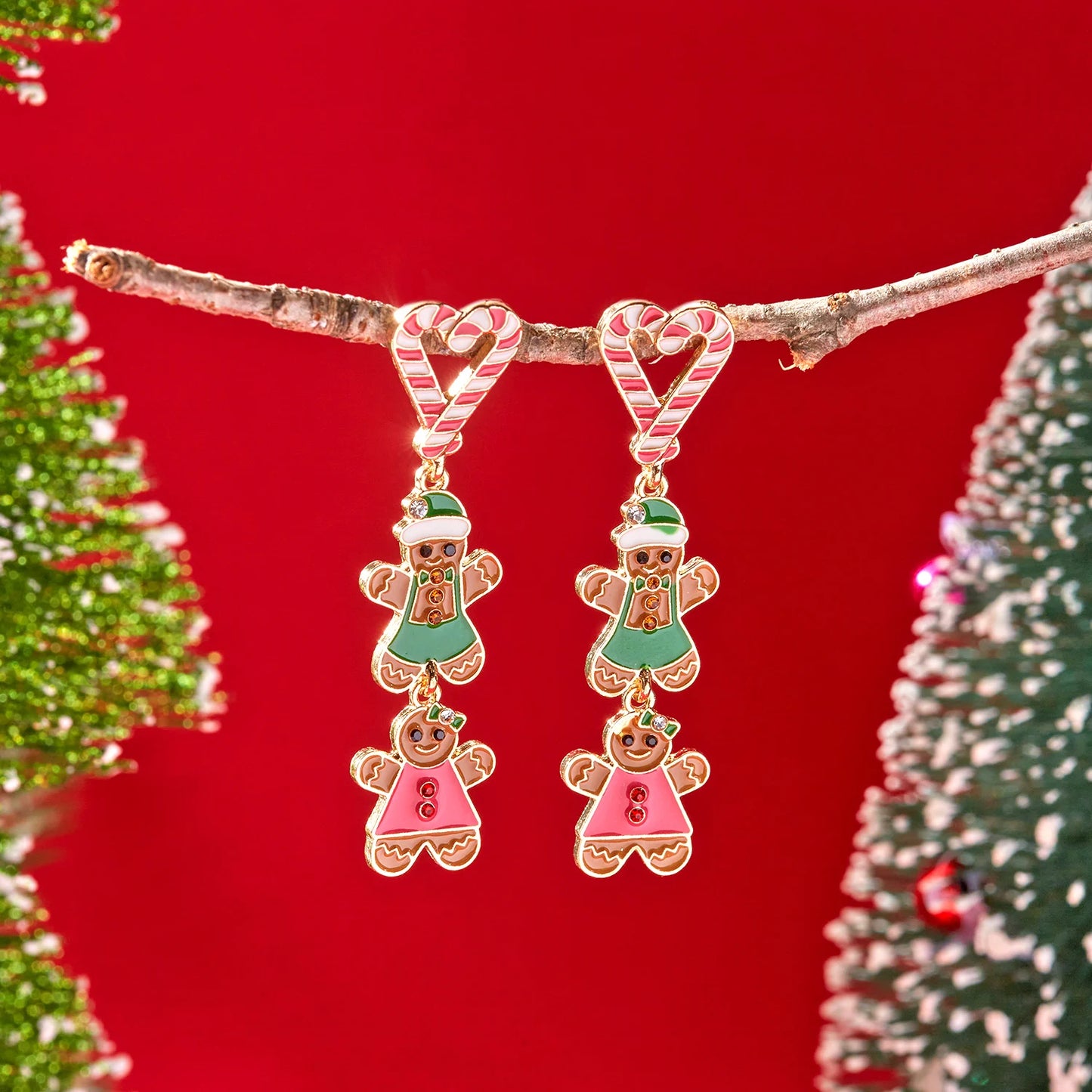Christmas Drop Earrings