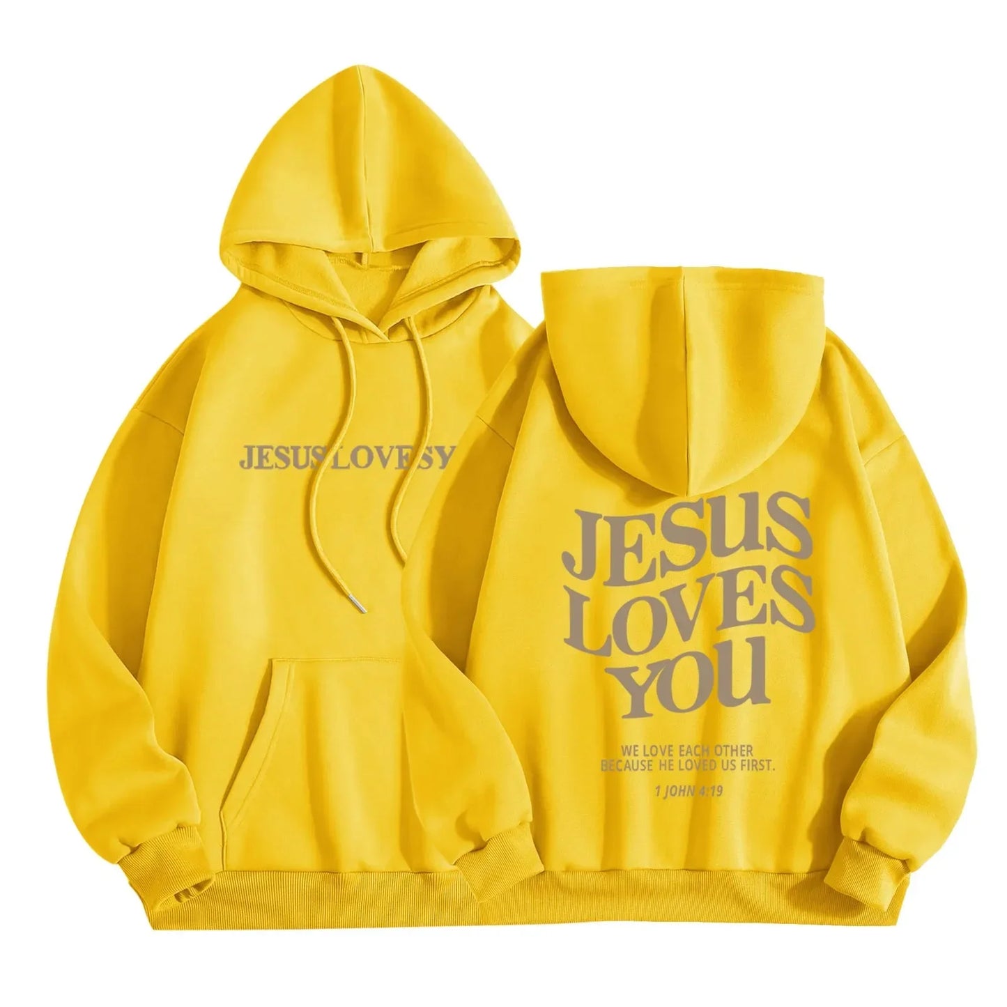 Jesus Loves You Hoodie