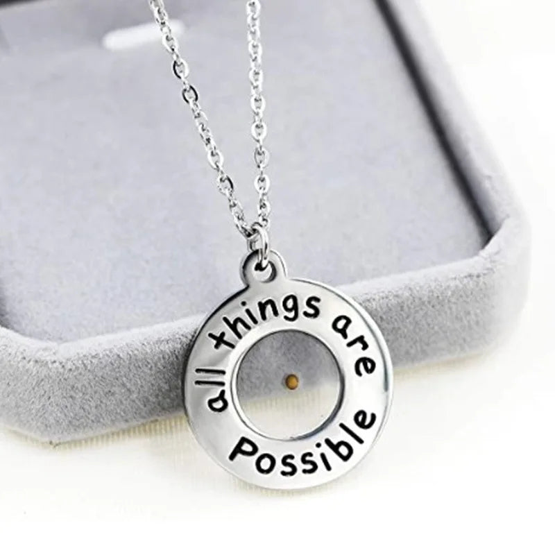 Mustard Seed Necklace