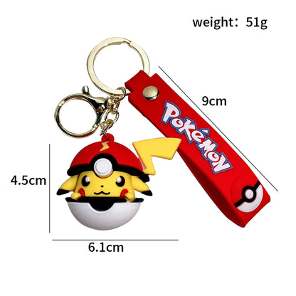 Pokéball Character Keychains & Sets