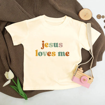 Jesus Loves Me Kids Shirt