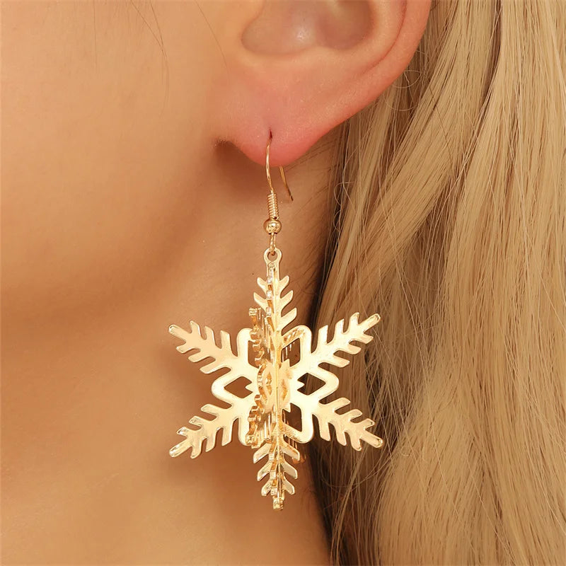 Christmas Tree Pendant Earrings