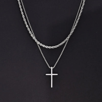 Men's Cross Pendants & Necklaces