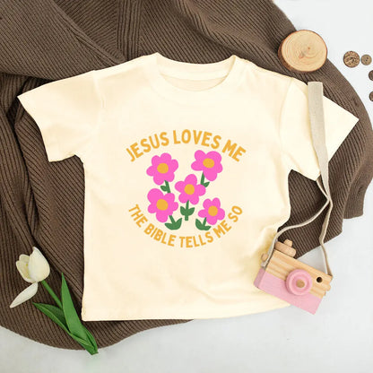 Jesus Loves Me Kids Shirt