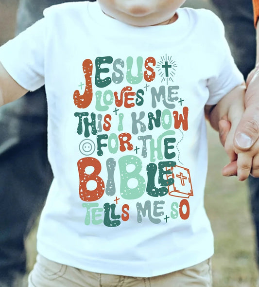 Jesus Loves Me Kids Shirt