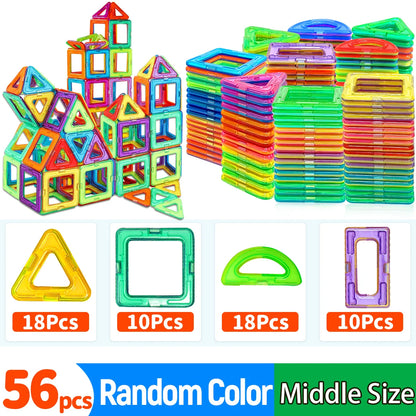 Magnetic Building Tile Sets