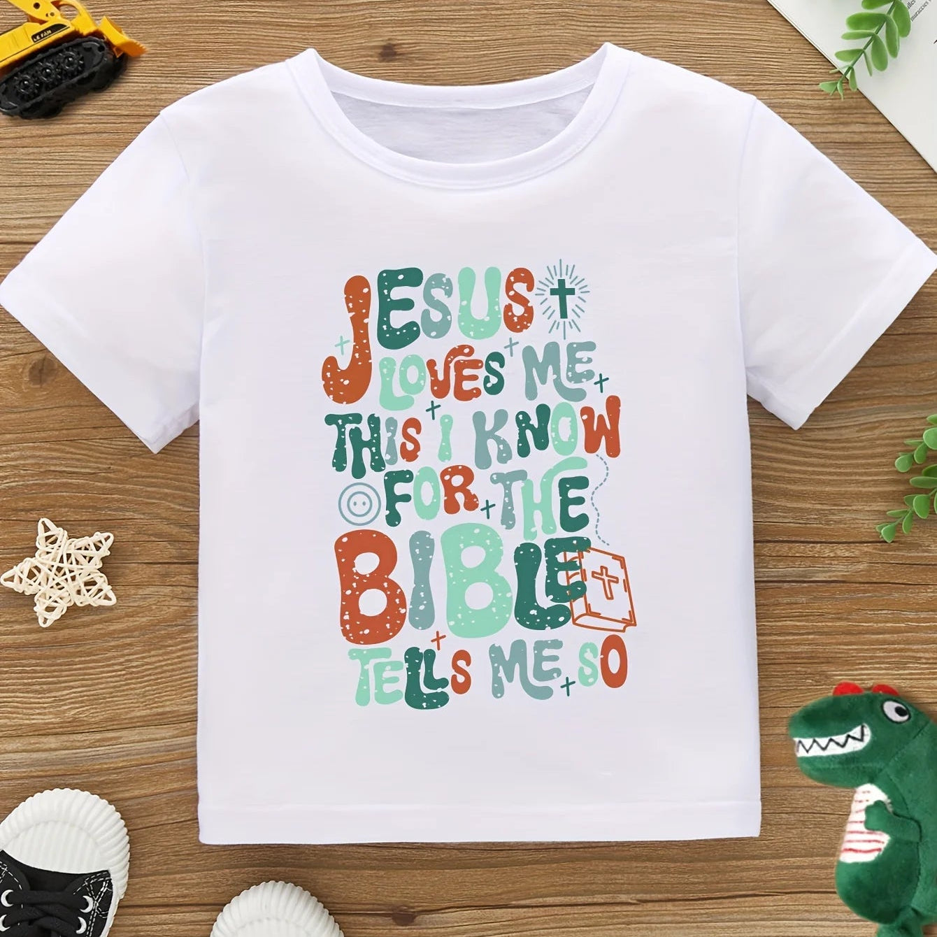 Jesus Loves Me Kids Shirt