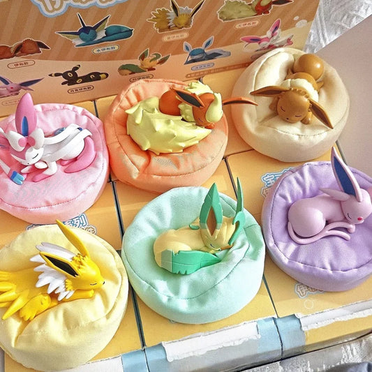 Sleeping Pokémon Figures & Eevee Blind Boxes