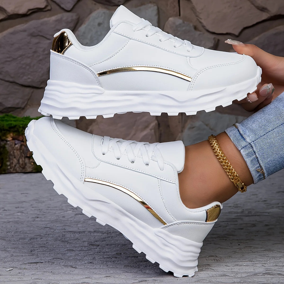 Feather Step Sneakers