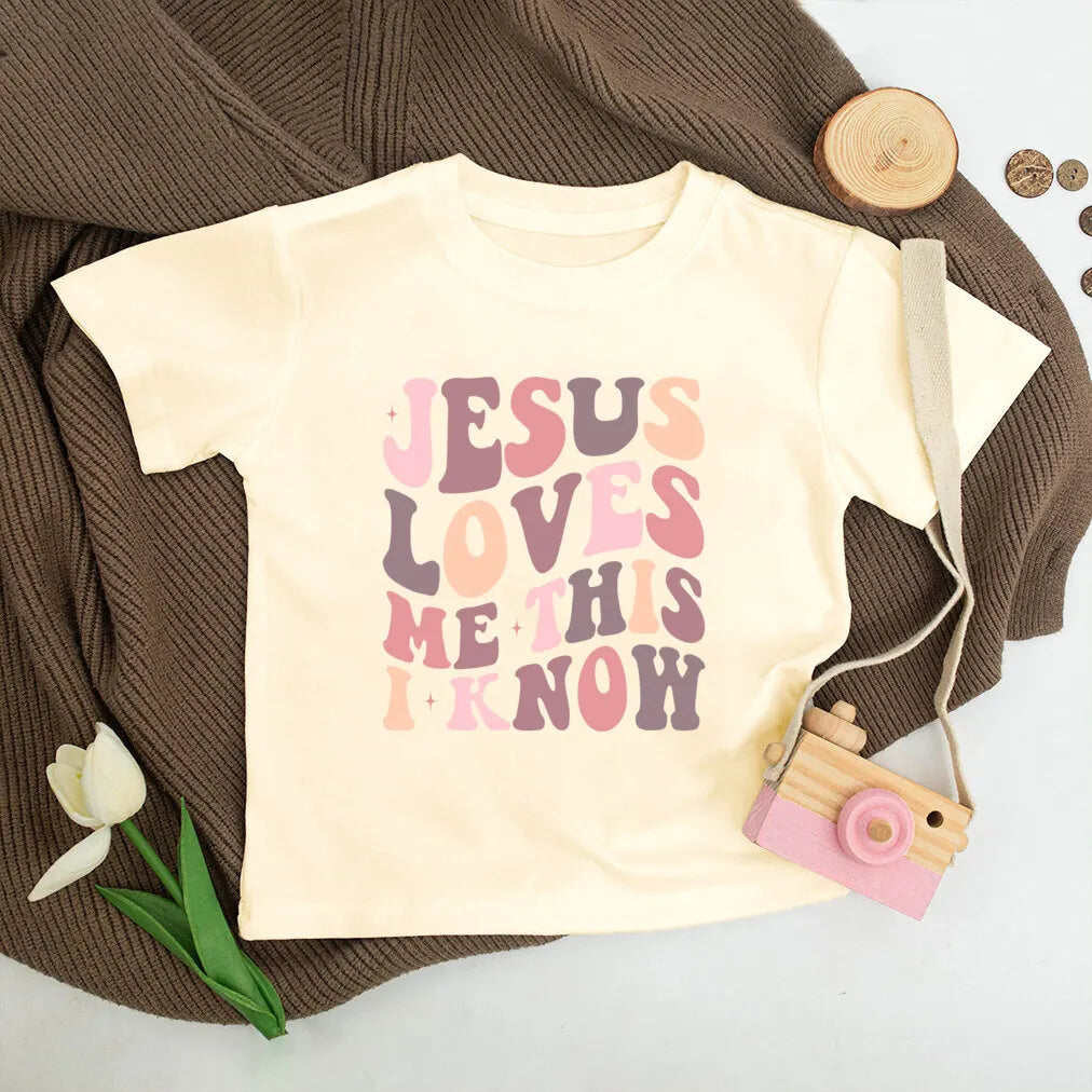 Jesus Loves Me Kids Shirt