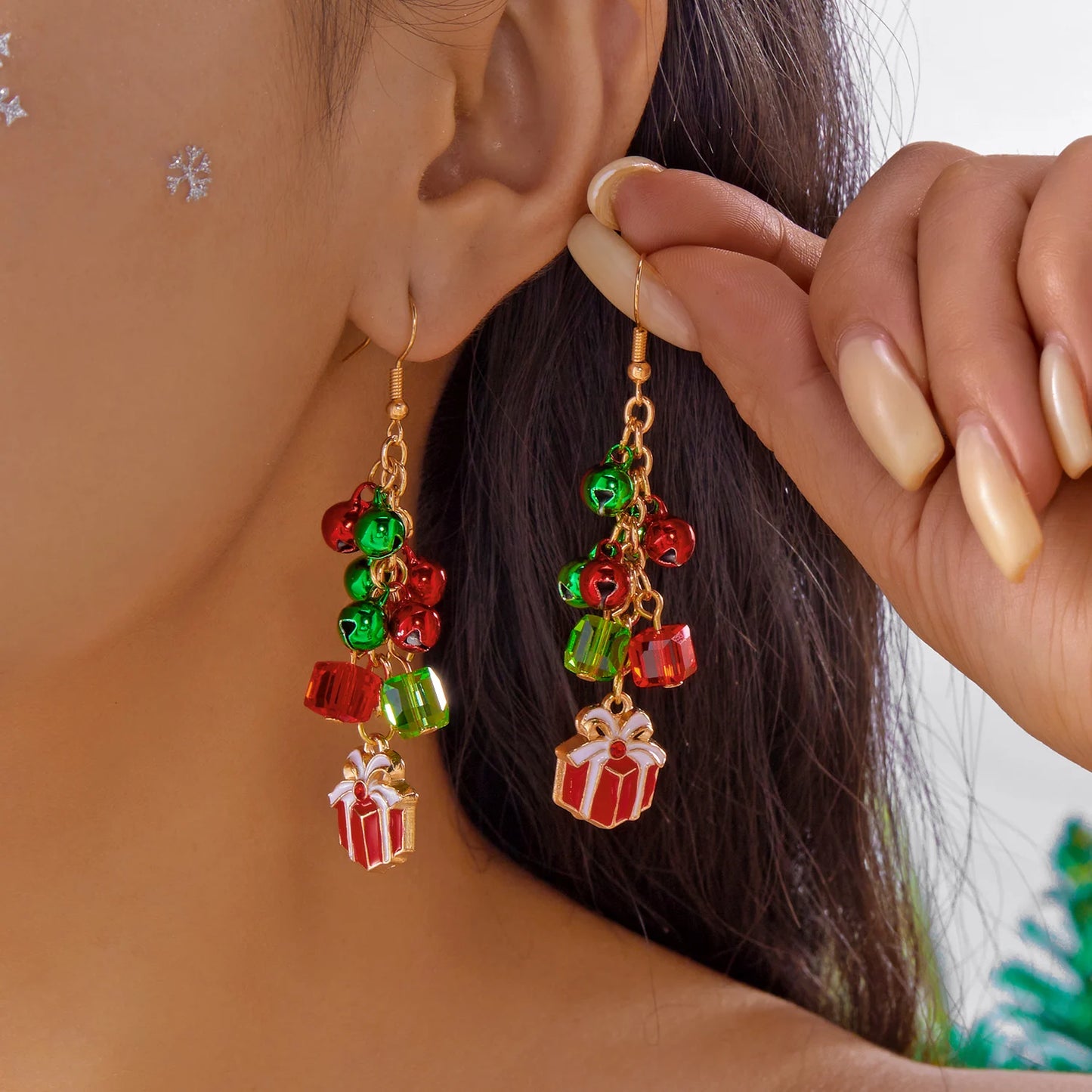 Christmas Dangle Earrings