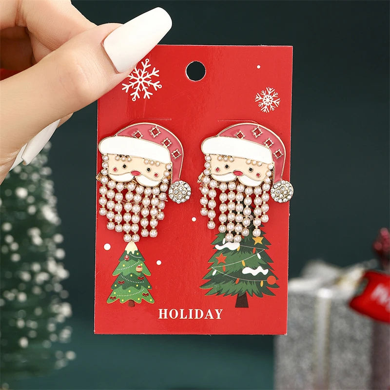 Christmas Drop Earrings