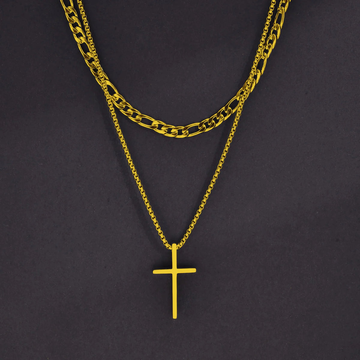 Men's Cross Pendants & Necklaces