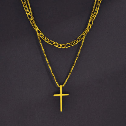 Men's Cross Pendants & Necklaces