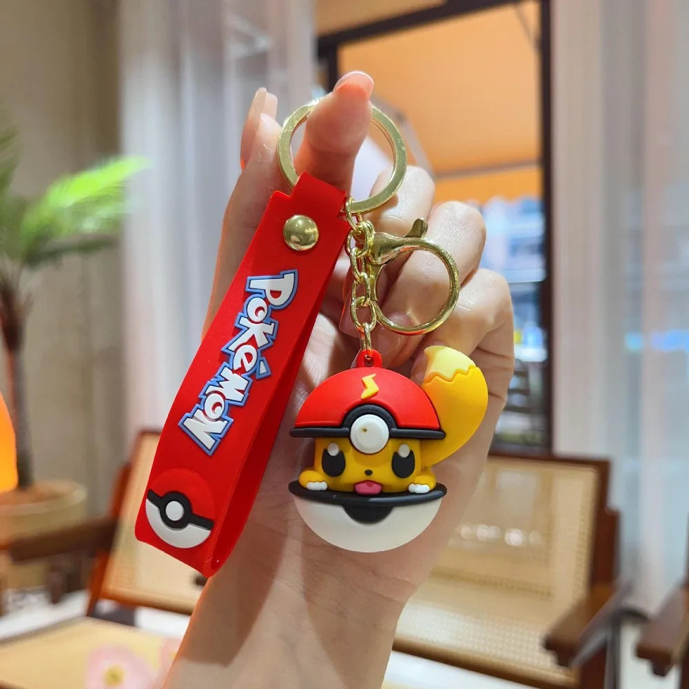 Pokéball Keychains — Four Character Collection