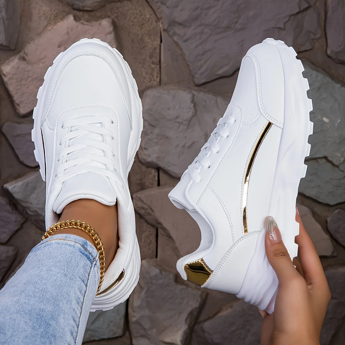 Feather Step Sneakers