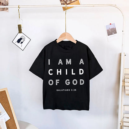 I Am A Child of God Kids Shirt