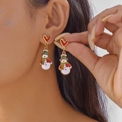 Christmas Drop Earrings